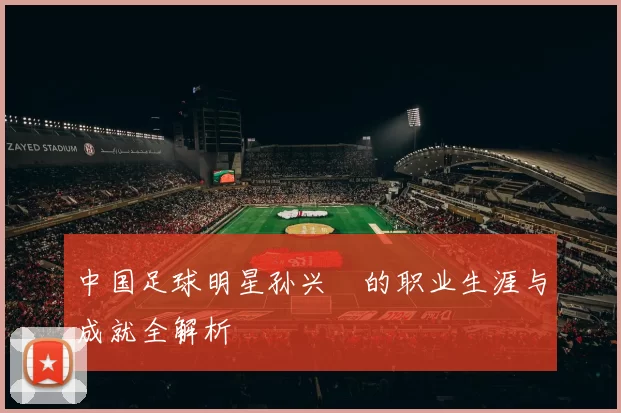 中国足球明星孙兴慜的职业生涯与成就全解析