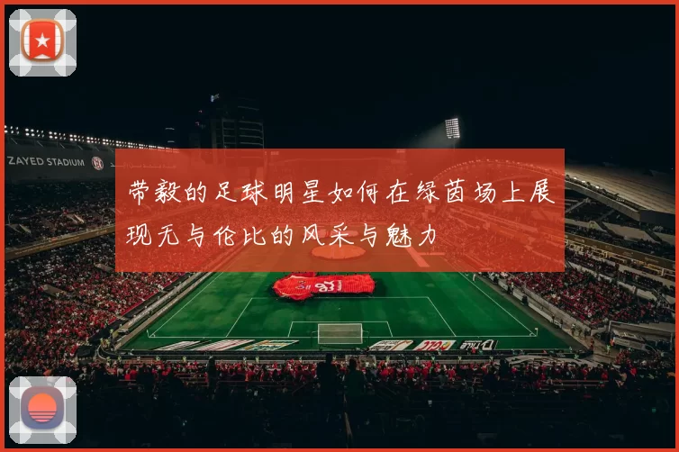 带毅的足球明星如何在绿茵场上展现无与伦比的风采与魅力